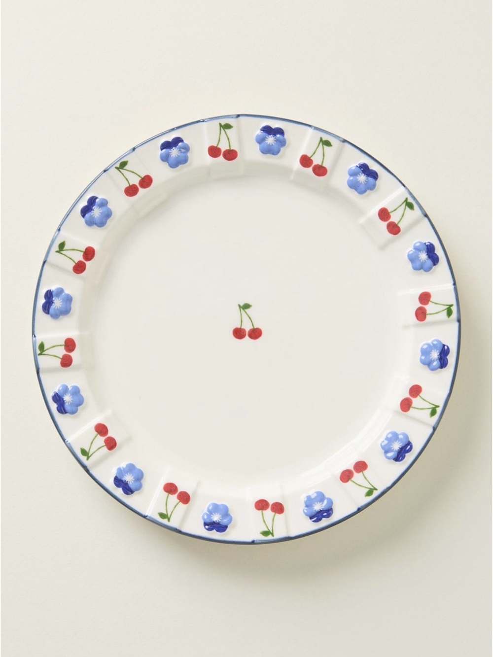 Anthropologie Tilly Stoneware Dessert Plate